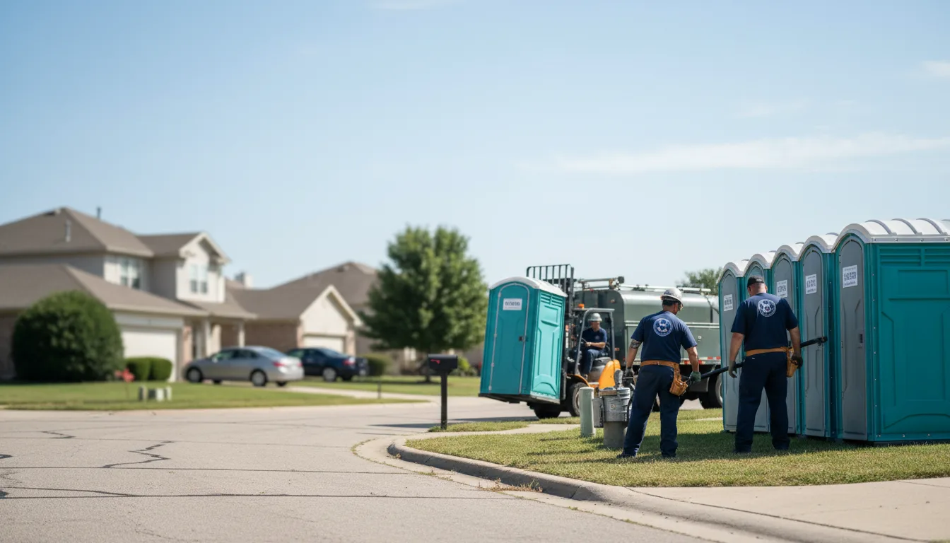 Porta Potty Rental in Oldenburg, IN near me